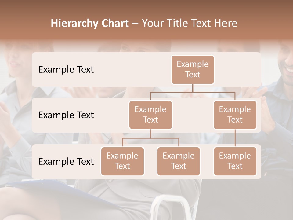 People Businesswoman Corporate PowerPoint Template