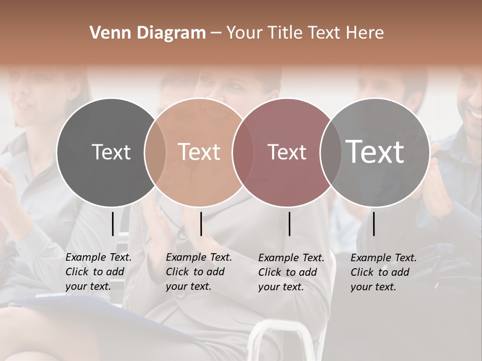 People Businesswoman Corporate PowerPoint Template