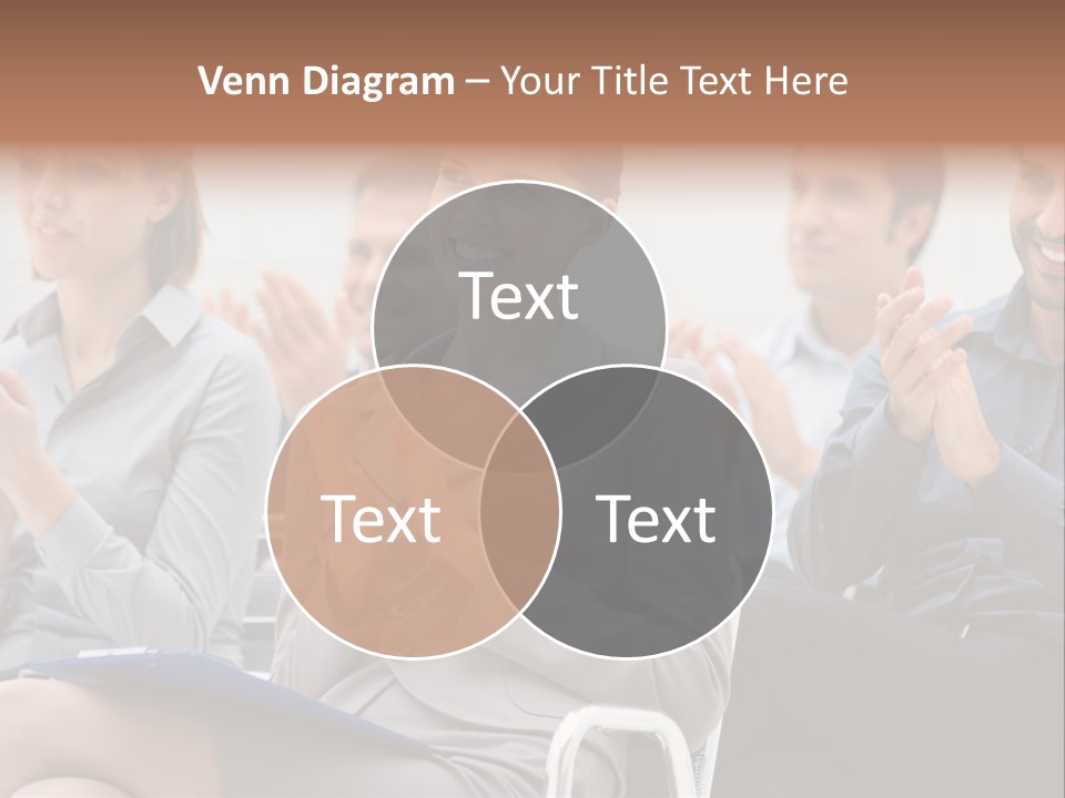 People Businesswoman Corporate PowerPoint Template