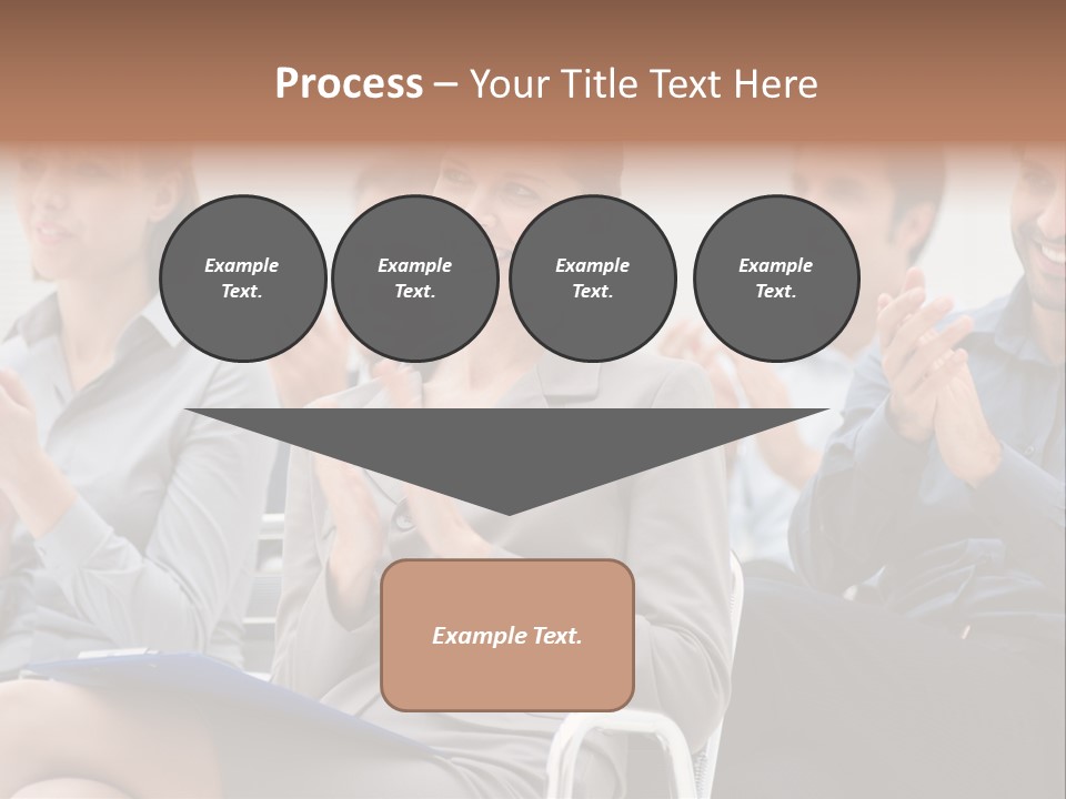 People Businesswoman Corporate PowerPoint Template