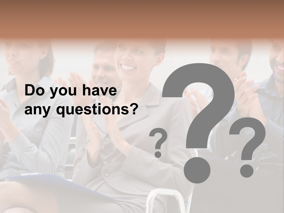 People Businesswoman Corporate PowerPoint Template