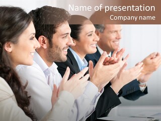 People Motivation Hispanic PowerPoint Template