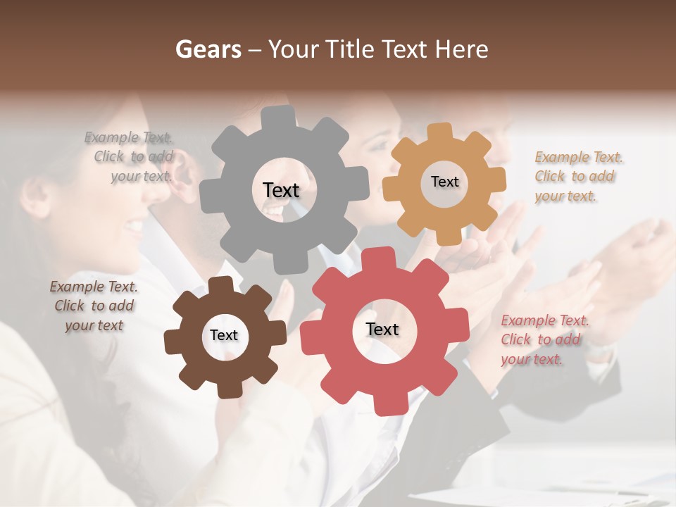 People Motivation Hispanic PowerPoint Template