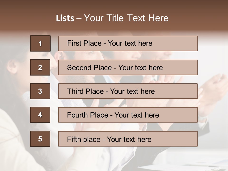 People Motivation Hispanic PowerPoint Template