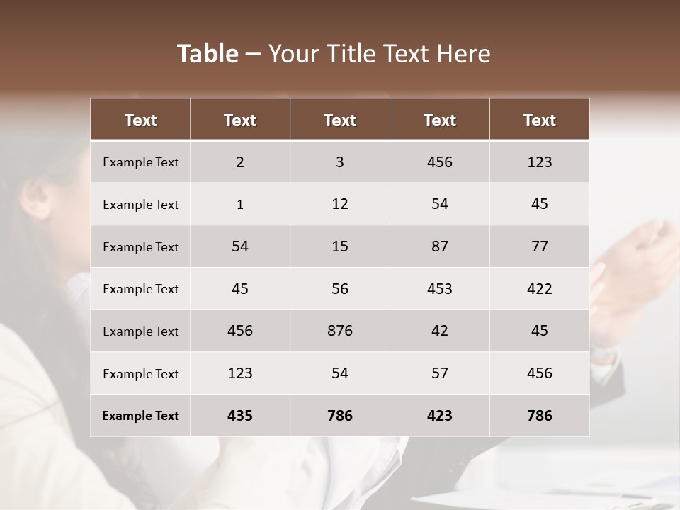 People Motivation Hispanic PowerPoint Template