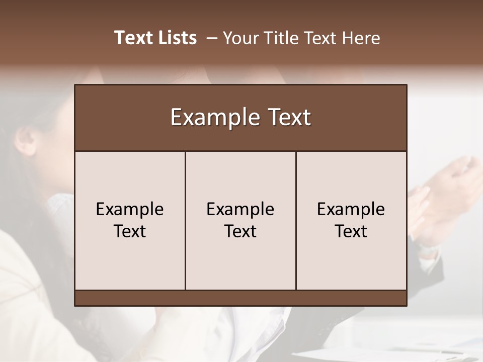 People Motivation Hispanic PowerPoint Template