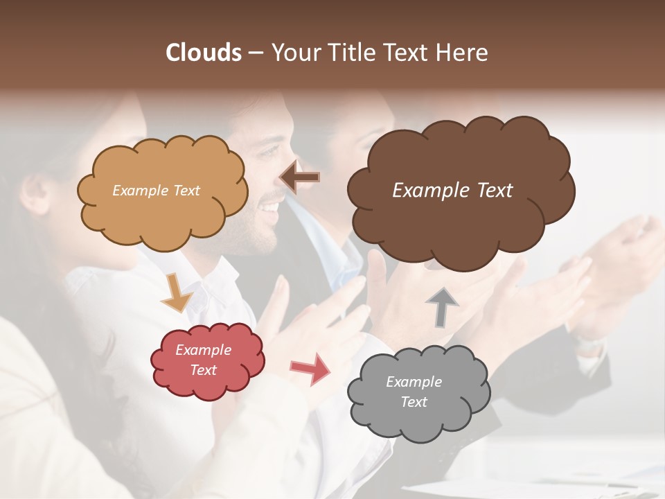 People Motivation Hispanic PowerPoint Template