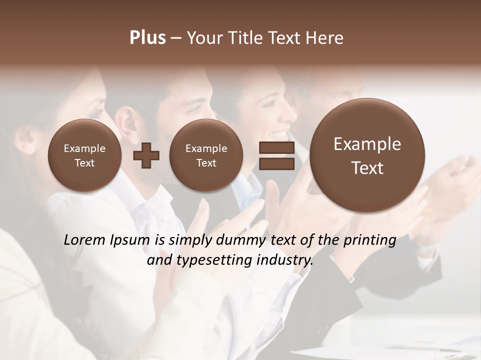 People Motivation Hispanic PowerPoint Template