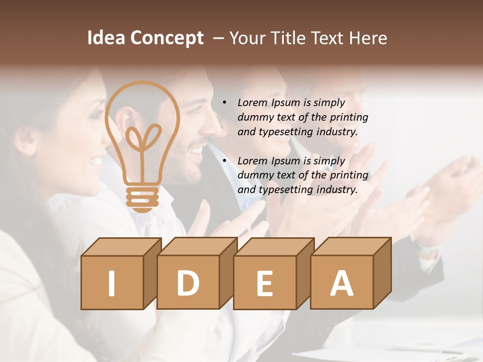 People Motivation Hispanic PowerPoint Template