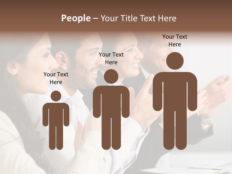 People Motivation Hispanic PowerPoint Template