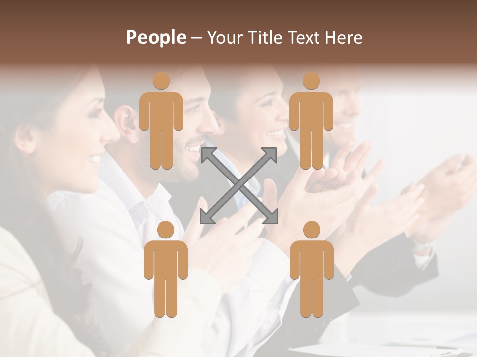 People Motivation Hispanic PowerPoint Template