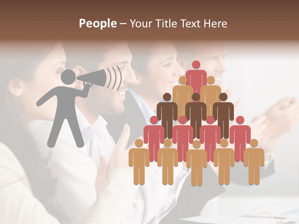 People Motivation Hispanic PowerPoint Template