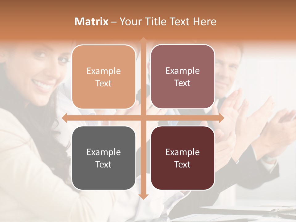 Group Corporate Partnership PowerPoint Template