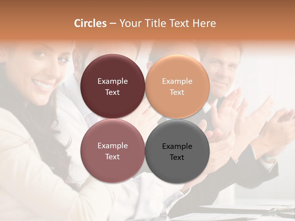 Group Corporate Partnership PowerPoint Template