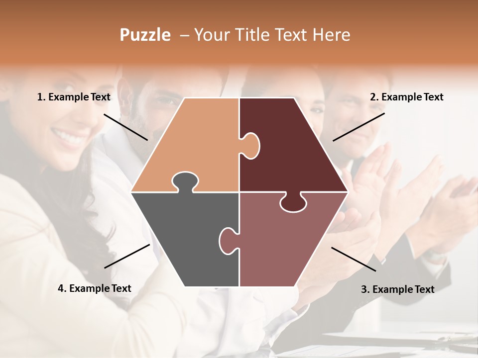 Group Corporate Partnership PowerPoint Template