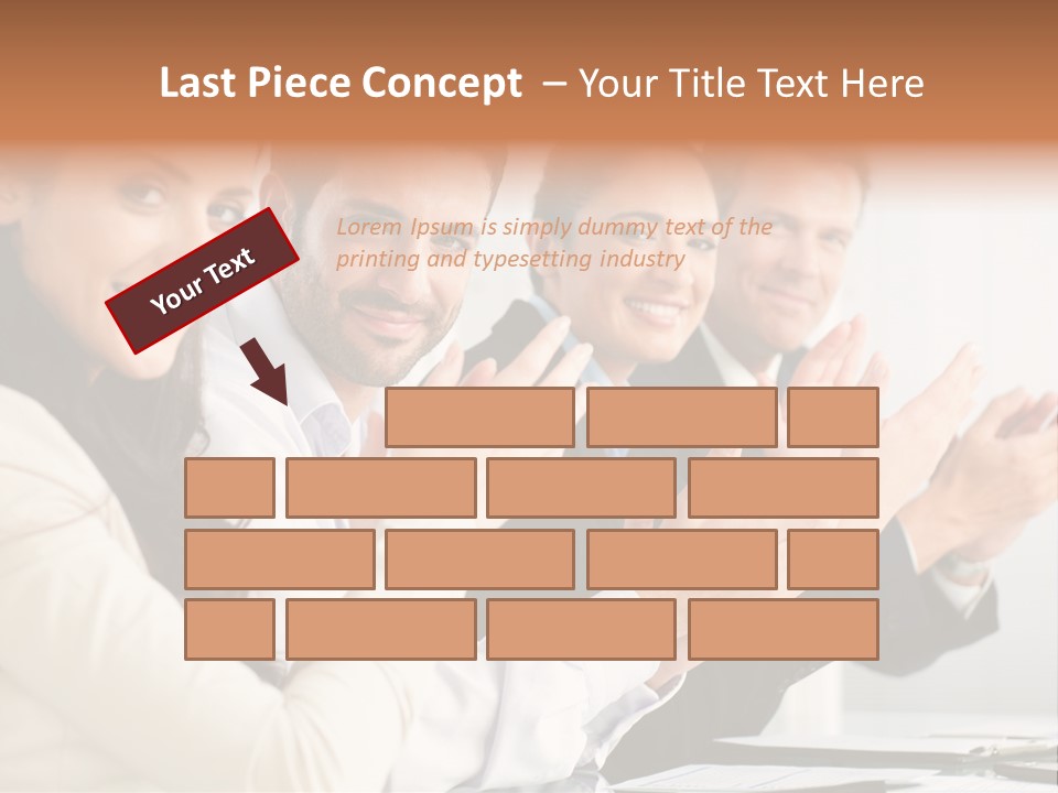 Group Corporate Partnership PowerPoint Template