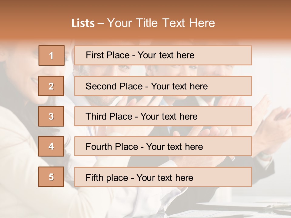 Group Corporate Partnership PowerPoint Template