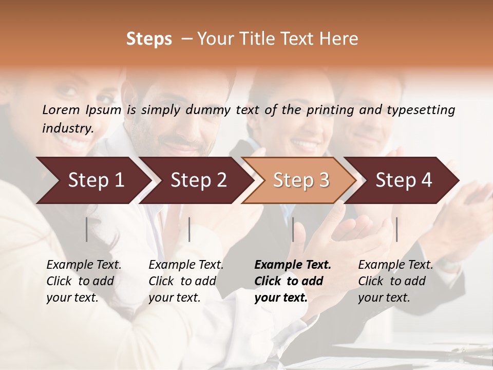 Group Corporate Partnership PowerPoint Template