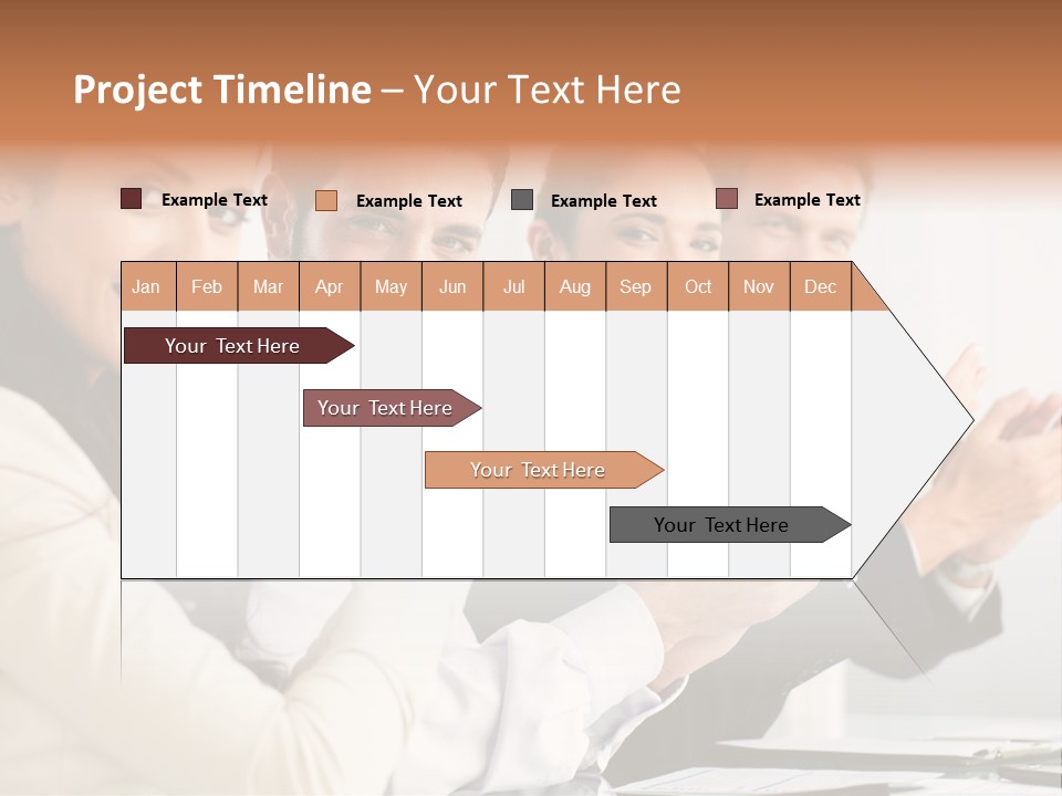 Group Corporate Partnership PowerPoint Template