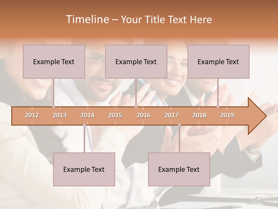 Group Corporate Partnership PowerPoint Template