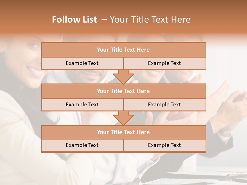 Group Corporate Partnership PowerPoint Template