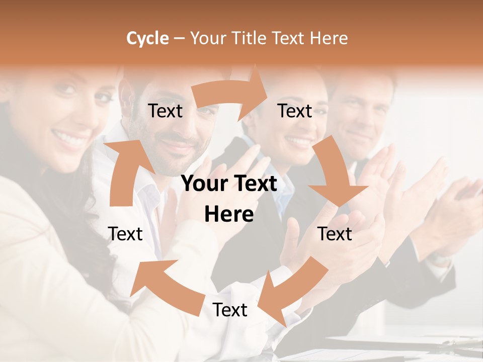 Group Corporate Partnership PowerPoint Template