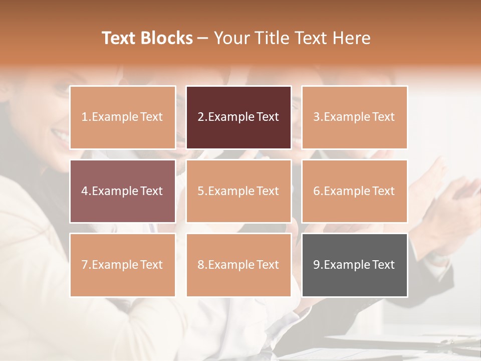Group Corporate Partnership PowerPoint Template