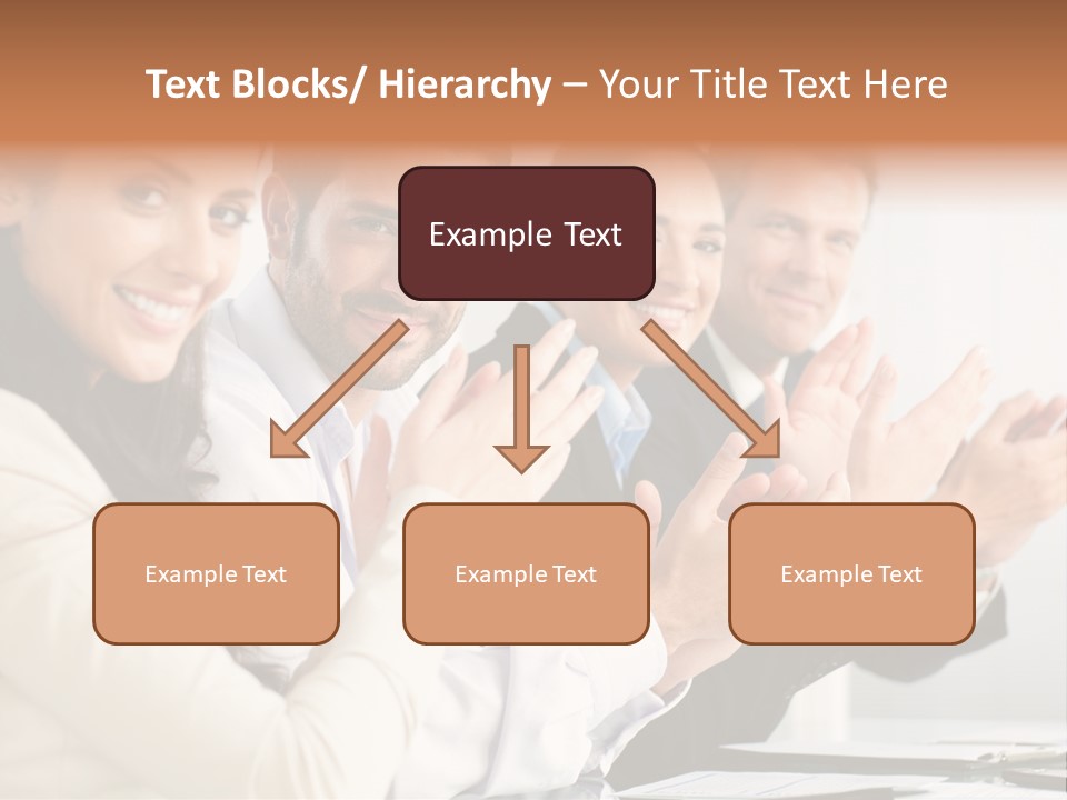 Group Corporate Partnership PowerPoint Template