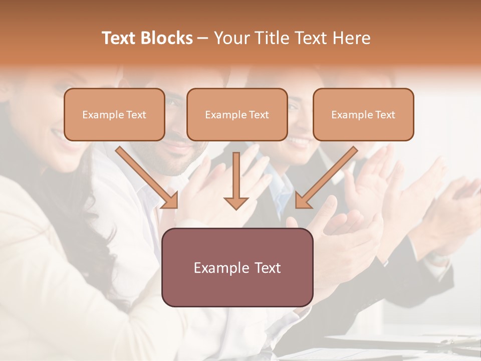 Group Corporate Partnership PowerPoint Template