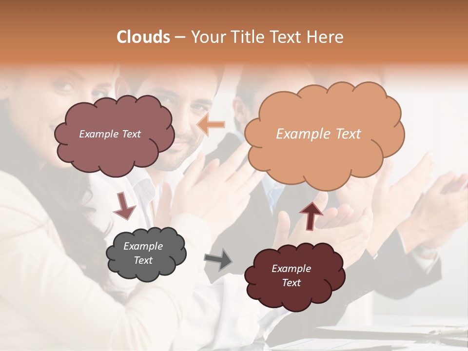 Group Corporate Partnership PowerPoint Template