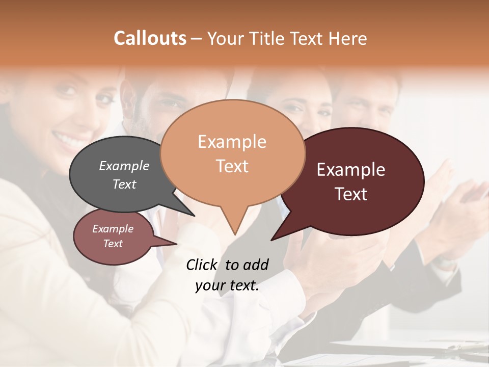 Group Corporate Partnership PowerPoint Template