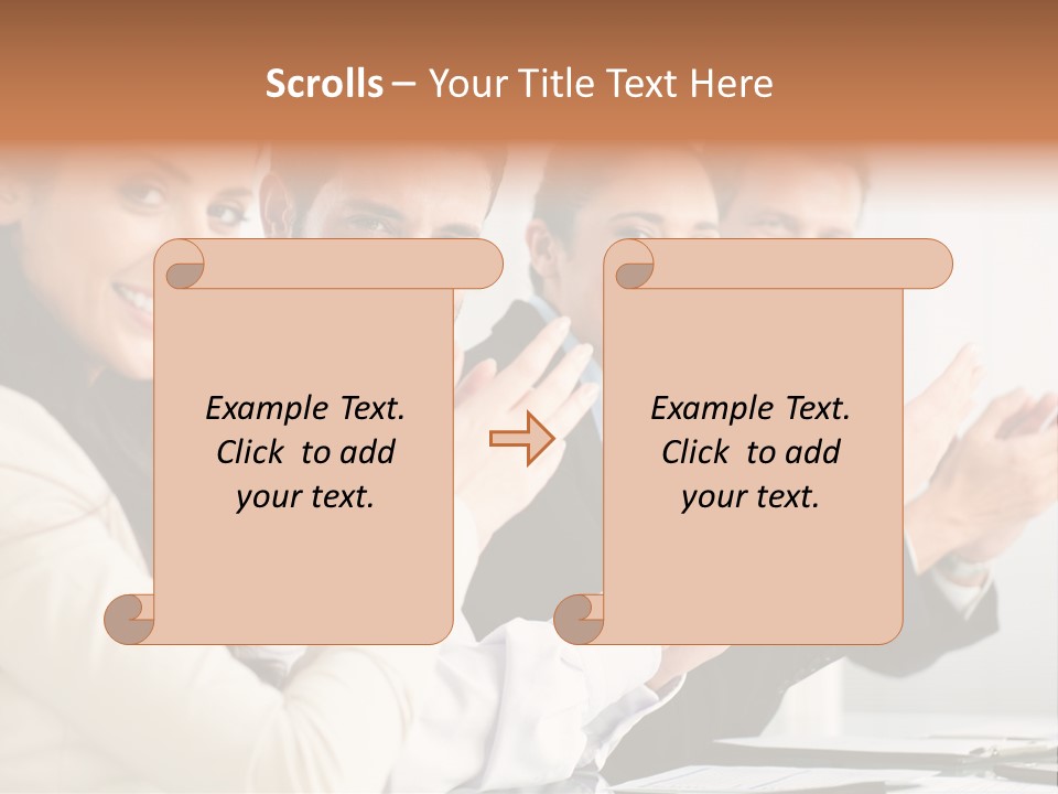 Group Corporate Partnership PowerPoint Template
