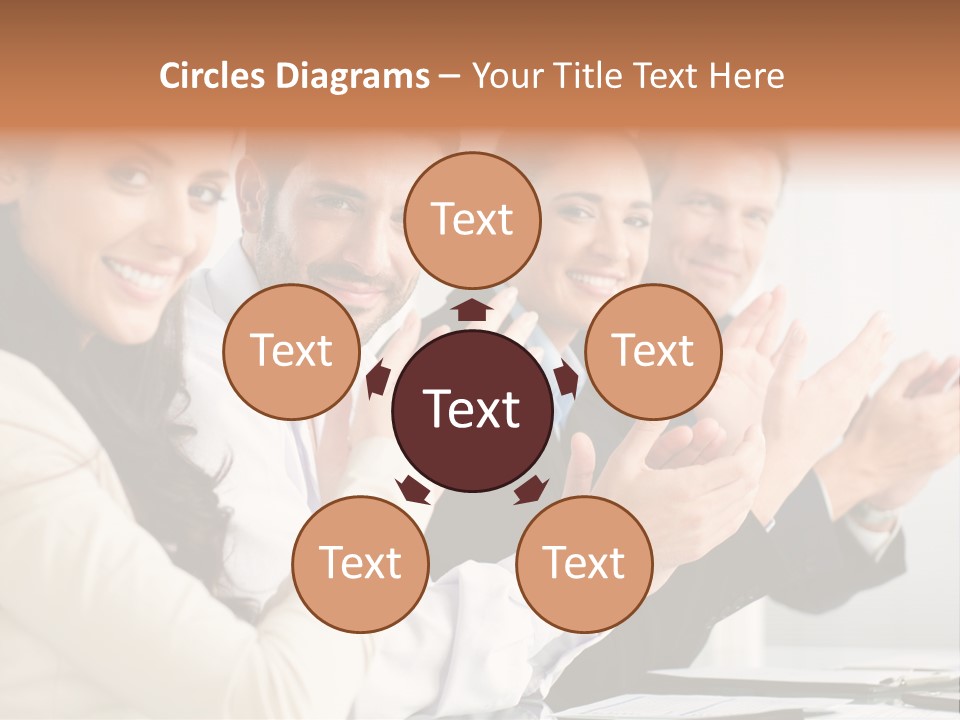 Group Corporate Partnership PowerPoint Template