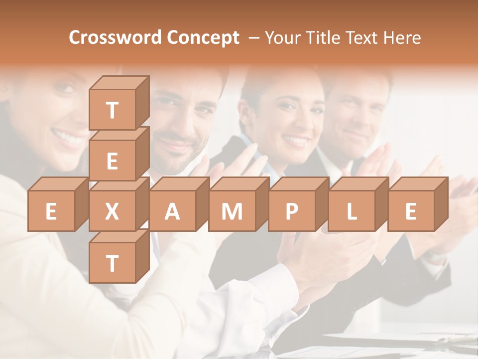 Group Corporate Partnership PowerPoint Template