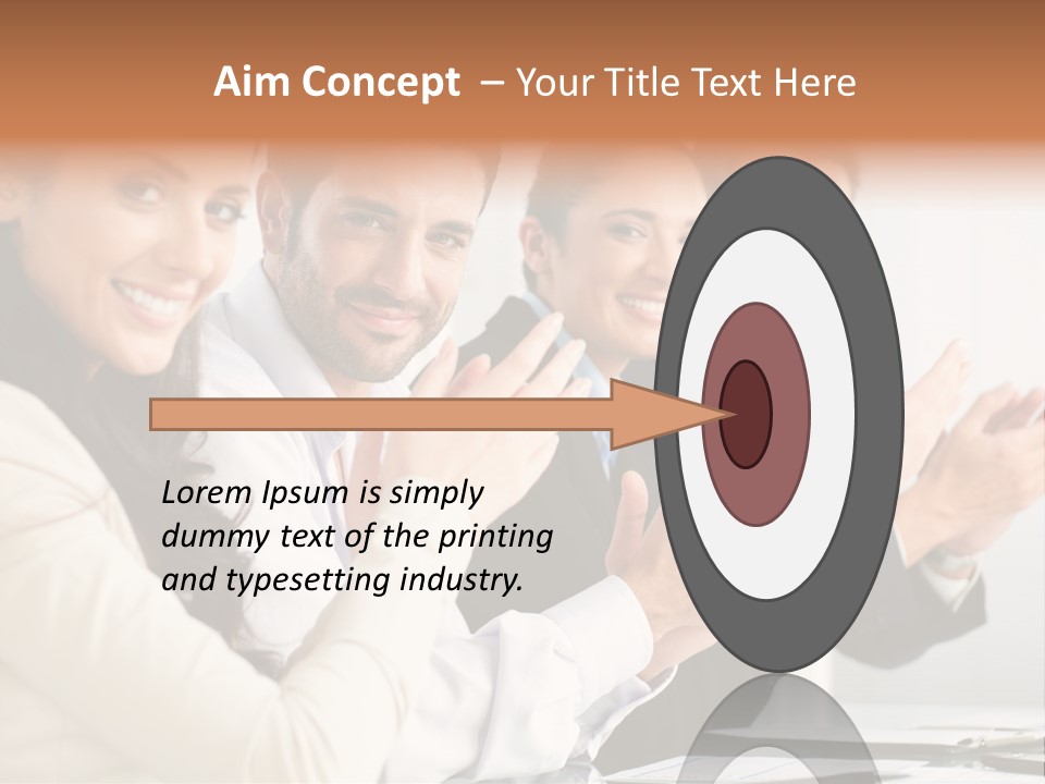 Group Corporate Partnership PowerPoint Template