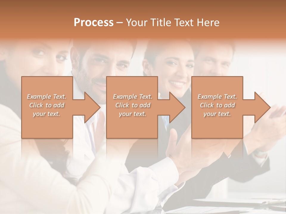 Group Corporate Partnership PowerPoint Template