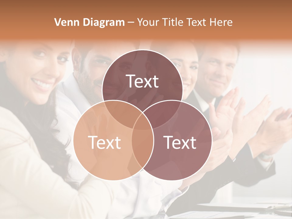 Group Corporate Partnership PowerPoint Template
