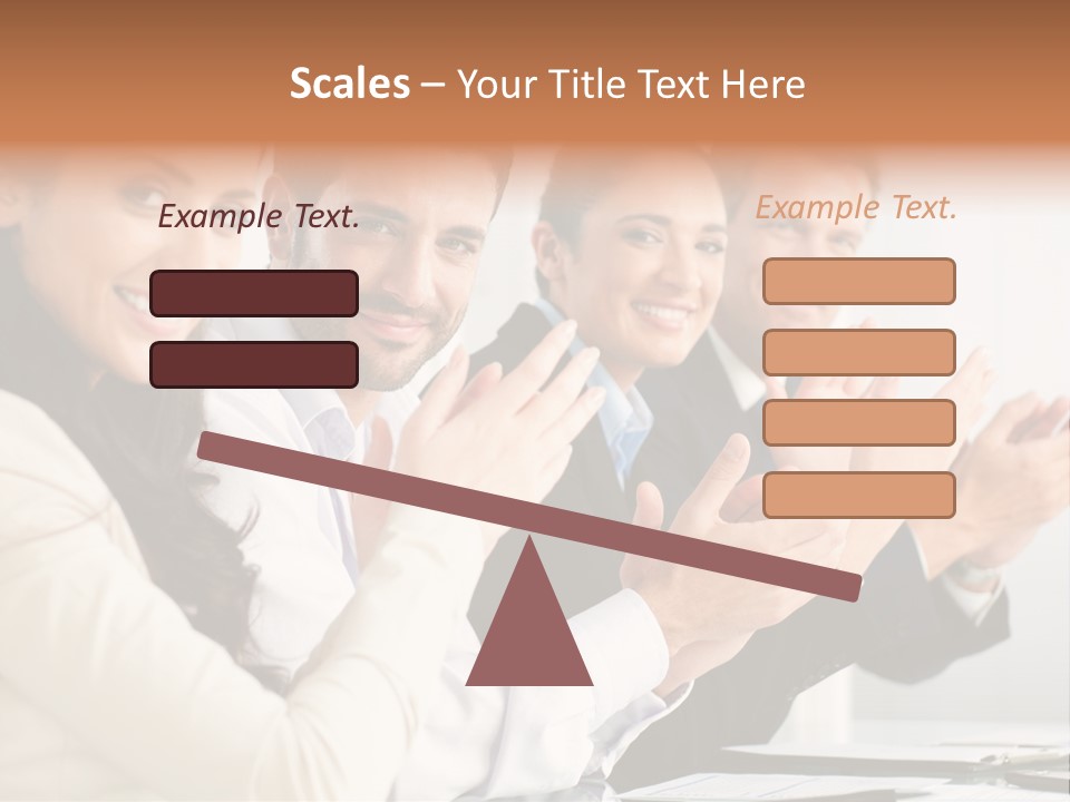 Group Corporate Partnership PowerPoint Template