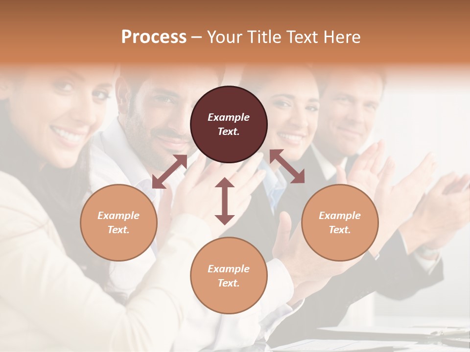 Group Corporate Partnership PowerPoint Template