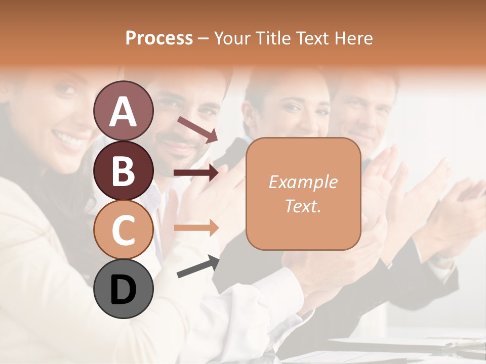 Group Corporate Partnership PowerPoint Template