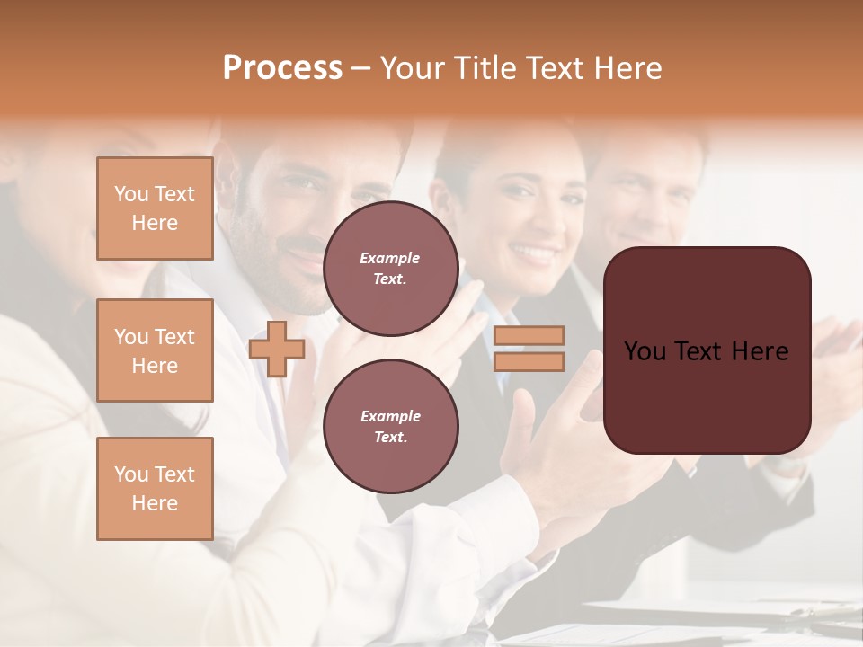 Group Corporate Partnership PowerPoint Template