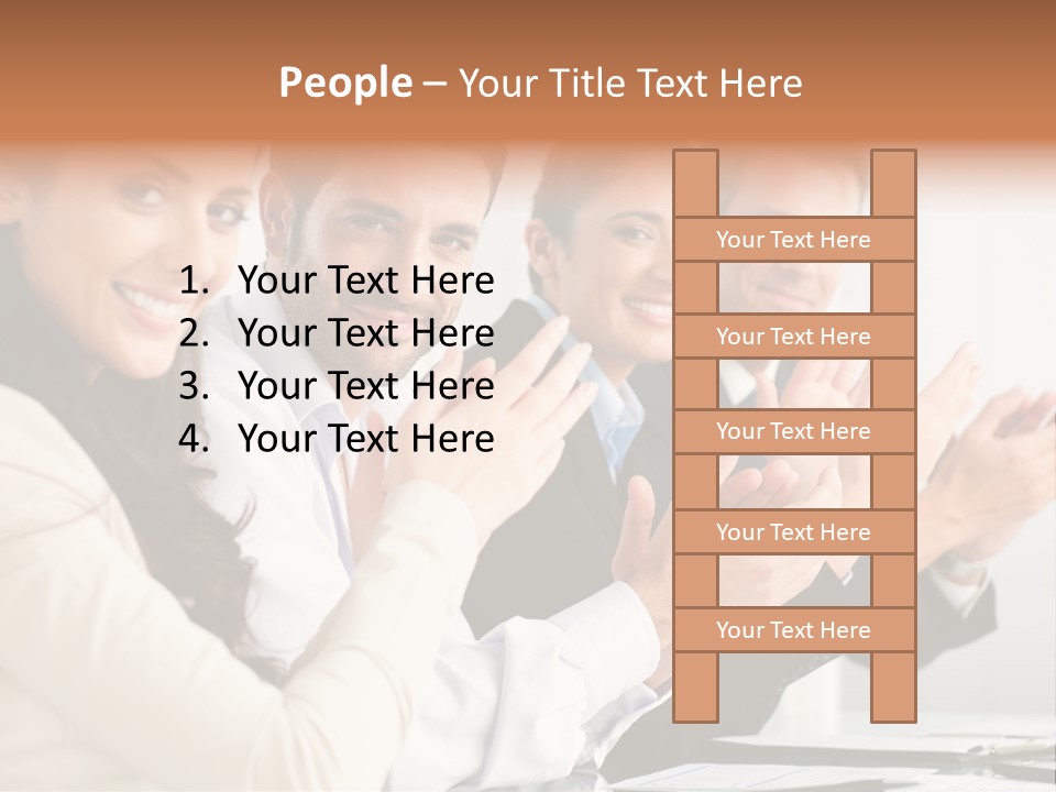 Group Corporate Partnership PowerPoint Template