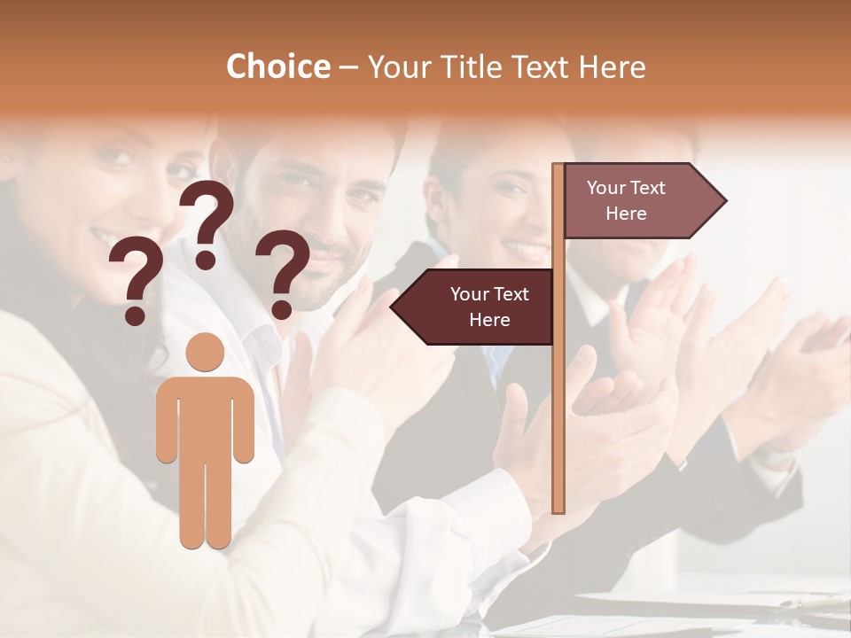 Group Corporate Partnership PowerPoint Template