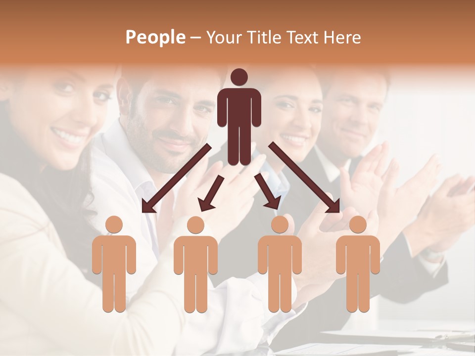 Group Corporate Partnership PowerPoint Template