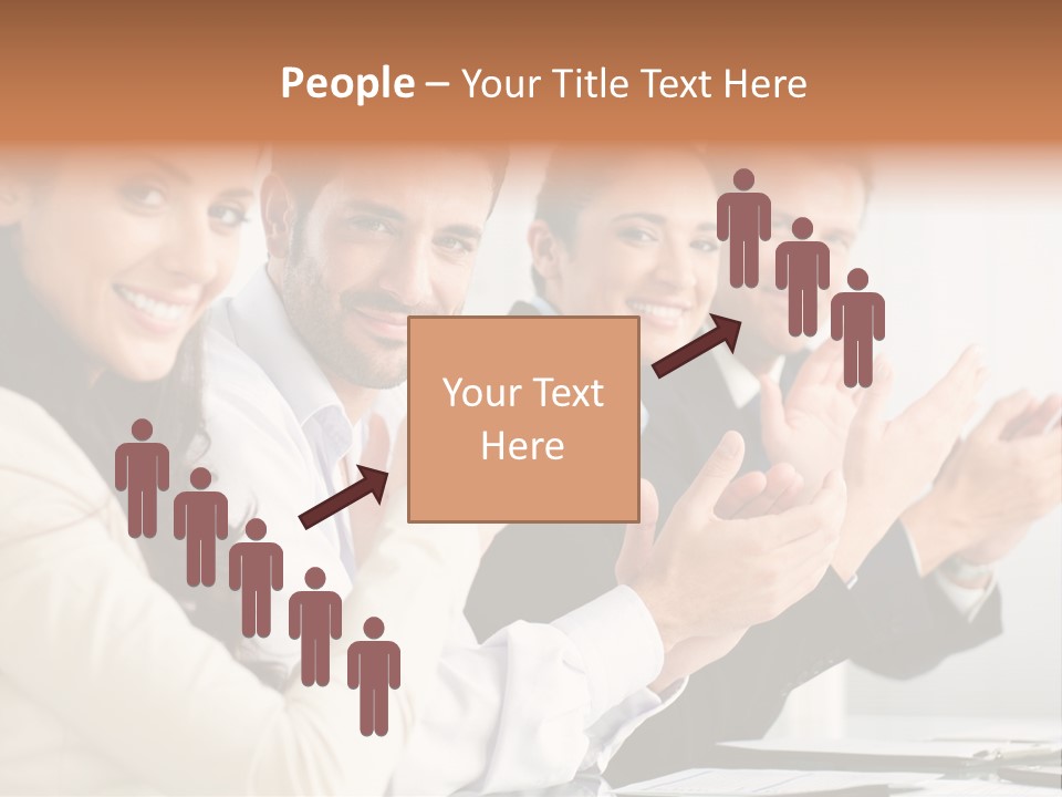 Group Corporate Partnership PowerPoint Template