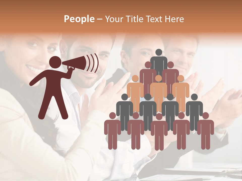 Group Corporate Partnership PowerPoint Template