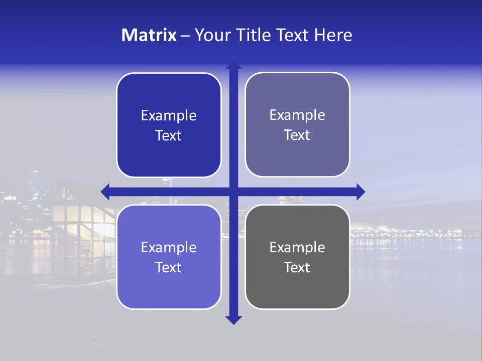 Gun Vancouver Clock PowerPoint Template
