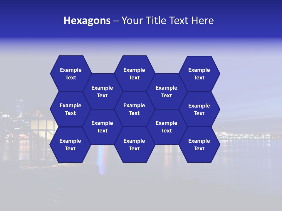 Gun Vancouver Clock PowerPoint Template