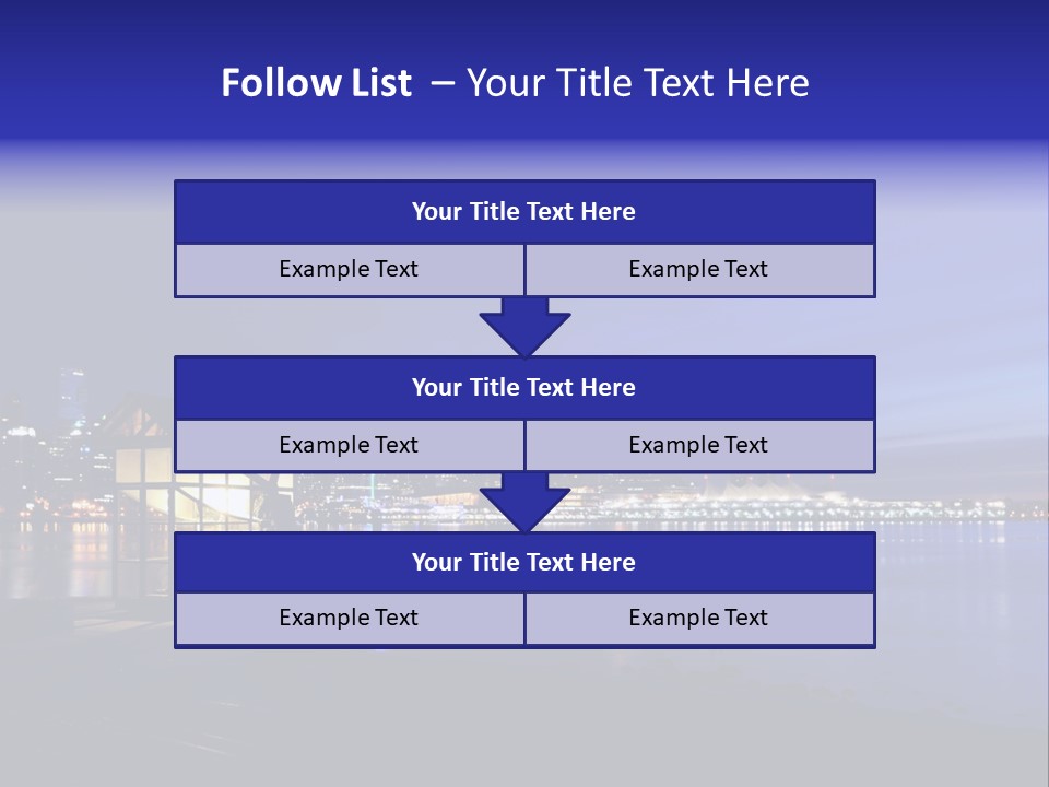 Gun Vancouver Clock PowerPoint Template