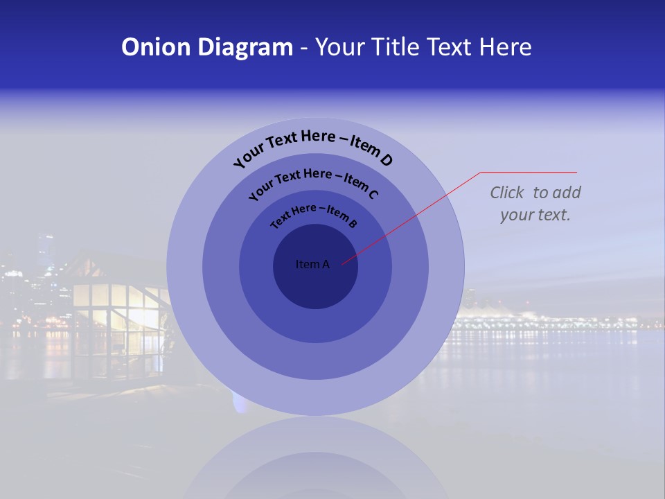 Gun Vancouver Clock PowerPoint Template